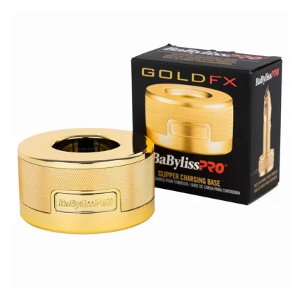 BaBylissPRO Base de Carga Dorado para Clipper Metal FX870BASE-G