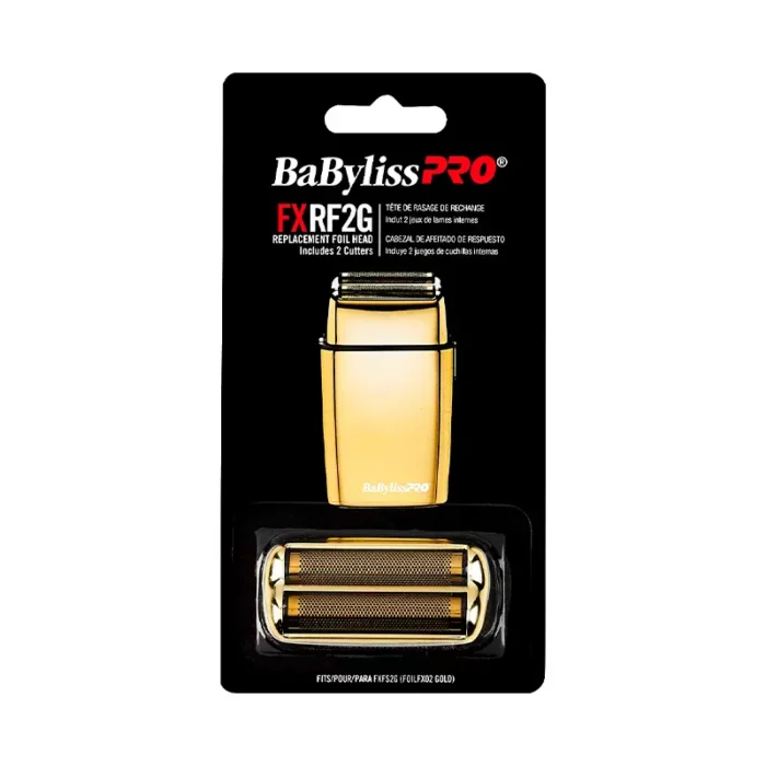 BaBylissPRO Repuesto Shaver FX02 Gold Cabezal con Cuchillas FXRF2G