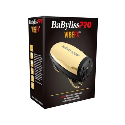 BaBylissPRO Masajeador Inalámbrico Gold VibeFX FXSSMG 2