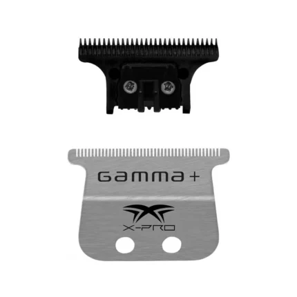 Gamma+ Cuchilla para Trimmer X-PRO Acero Inoxidable y DLC Black GP528SB