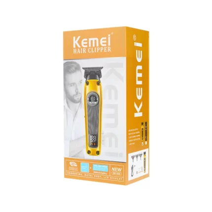 KEMEI Trimmer KM-1855 Gold Marcadora Inalámbrico