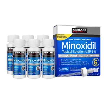 Kirkland Minoxidil 5% For Men Caja x6 frascos