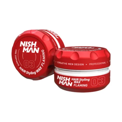 NishMan Wax Cera para el Cabello 03 Cherry 150ml