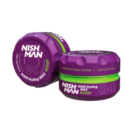 NishMan Wax Cera para el Cabello 04 Rugby 150ml