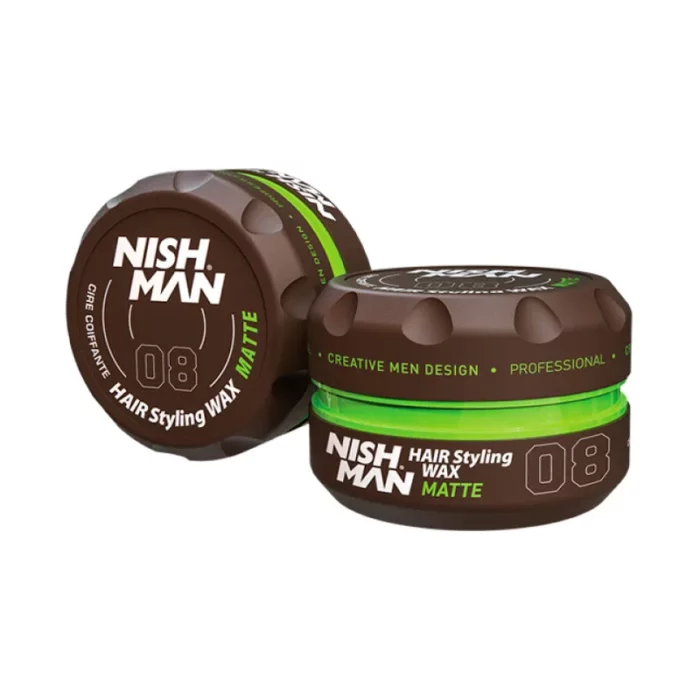 NishMan Wax Cera para el Cabello 08 Matte 150ml