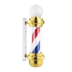 Pole Barber con Faro 85cm COLORES-DORADO