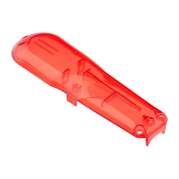 Tapa Senior Cordless Transparente Rojo