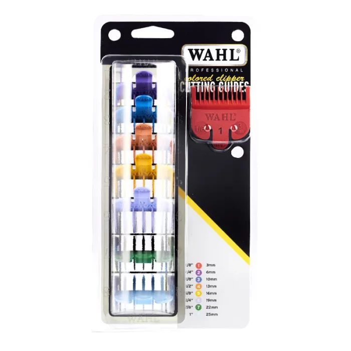 Wahl Juego de 8 Peinetas Guías Colores